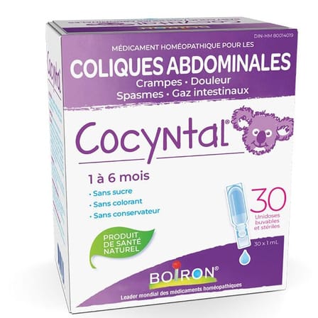 Coliques abdominales - Cocyntal pour nourrissons