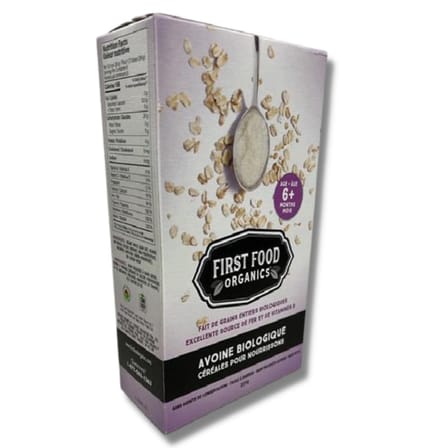First food organics cereal store