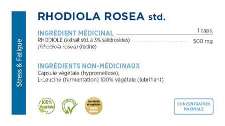Extrait - Rhodiola rosea | Avril
