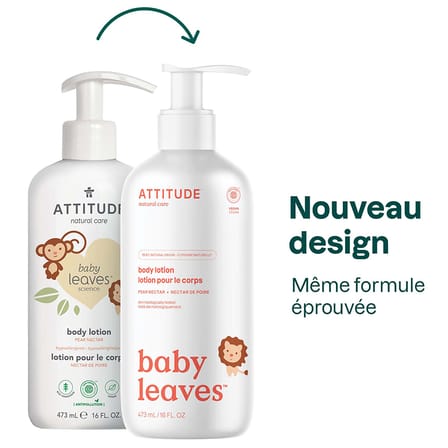 Attitude baby 2024 leaves body lotion