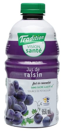 Natural grape juice on sale