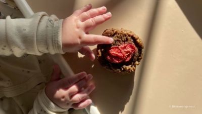 RECETTE | Muffins ou biscuits végétaliens aux amandes et pois chiches (par les fondatrices de Bébé mange seul)