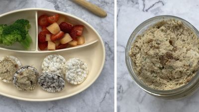 RECETTE | Tartinade de volaille (par les fondatrices de Bébé mange seul)