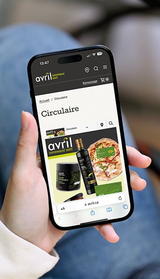 Tuile promo circulaire