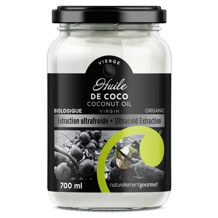 Huile de coco vierge biologique