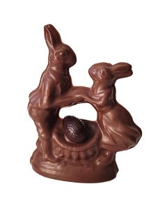 Lapins danseurs Chocolat au lait végétalien 51%
