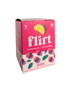 Limonade pétillante framboise