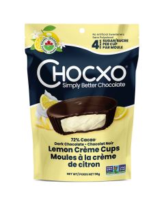 Moules 75% chocolat noir biologique - Crème de citron