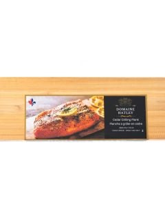Cedar grill board 40.6 cm x 14 cm Single use