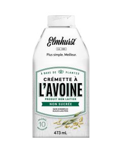 Crémette à l'avoine - Non sucrée