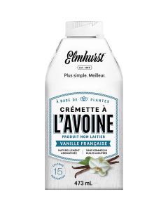 Crémette à l'avoine - Vanille française
