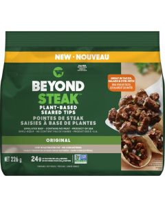 POINTES DE STEAK SAISIES A BASE PLANTES