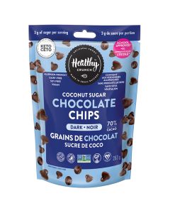 Grains de chocolat au sucre de coco - Noir