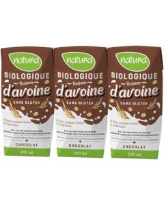 Boisson avoine biologique sans gluten mini  Chocolat 