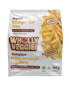 Frites en coupe régulière biologique