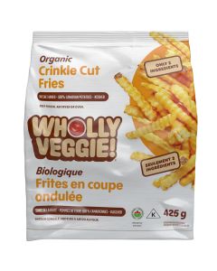 Frites en coupe ondulée biologique