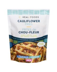 Frites de chou-fleur ail aux herbes végétaliennes