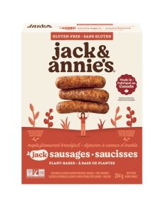 Saucisses à déjeuner de jacquier à saveur d'érable végétaliennes