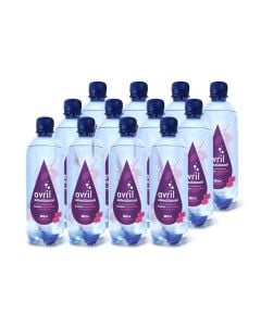 Eau de source gazéifiée arôme mûre biologique