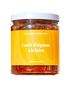 Confit d'oignons à la bière