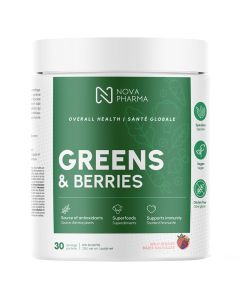 Greens and Berries saveur petit fruit 30 portions - Superaliments