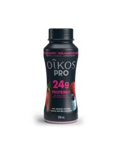 Yogourt grec baies mélangées à boire 24g protéine