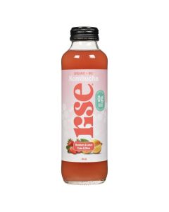 Kombucha fraise et citron biologique