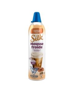 Mousse froide caramel cannelle pour café