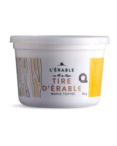 Tire d'érable congelée