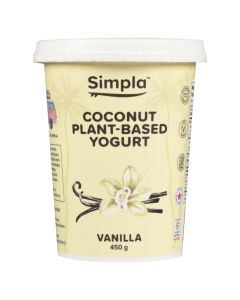 Yogourt noix de coco vanille végétalien