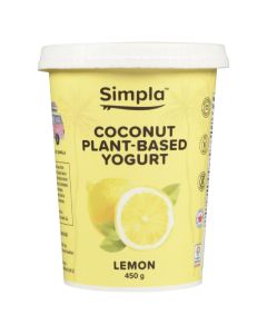 Vegan Lemon Coconut Yogurt