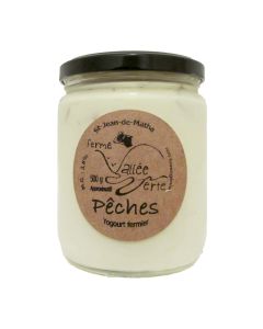 Yogourt fermier Pêches