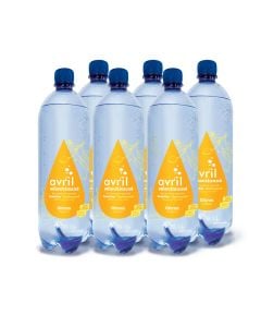 Organic Carbonated Spring Water Lemon Flavor