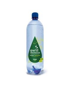 Eau de source gazéifiée arôme lime biologique