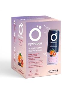 Eau vitaminée Orange sanguine cassis végétalien