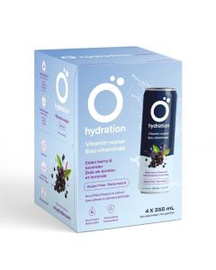 Eau vitaminée Baie de sureau lavande végétalien