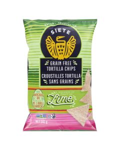 Vegan Grain Free Tortilla Chips Lime