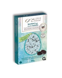 Mini barre oeuf tachetée chocolat blanc
