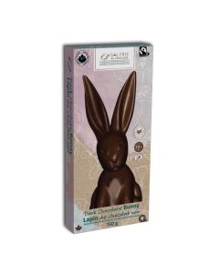 Lapin chocolat équitable noir solide biologique