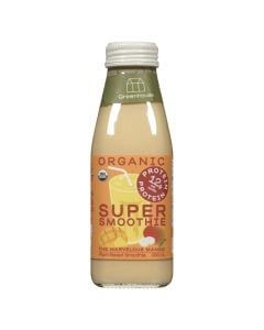 Super smoothie la mangue merveilleuse végétalien biologique 