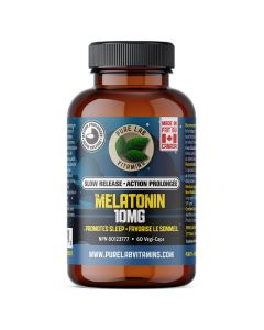 Mélatonine 10 mg à libération lente - Sommeil