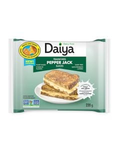 Tranches saveur pepper jack végétalien