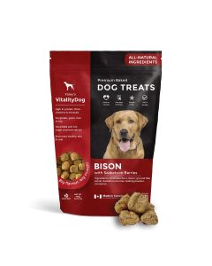 Gâteries bison et baies d’amélanchier pour Chien