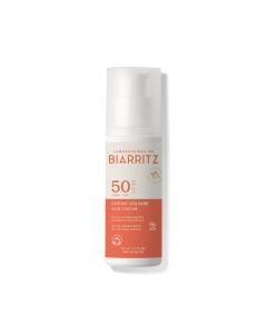 Crème solaire visage SPF 50 biologique