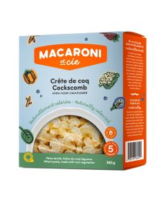 Pâte crète de coq au chou-fleur