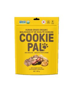 Biscuit  pour chien saveur beurre d'arachide biologique