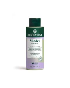 Shampooing déjaunissant violet végétalien