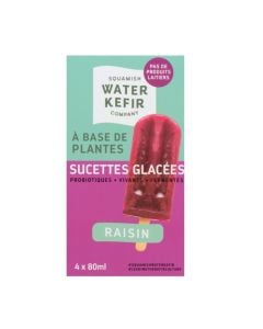 Sucette glacée raisin probiotique  