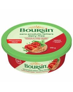 Boursin tomate et fines herbes sans produits laitiers