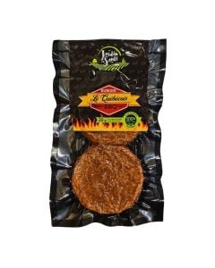 Burger le Québécois BBQ fumé végétalien